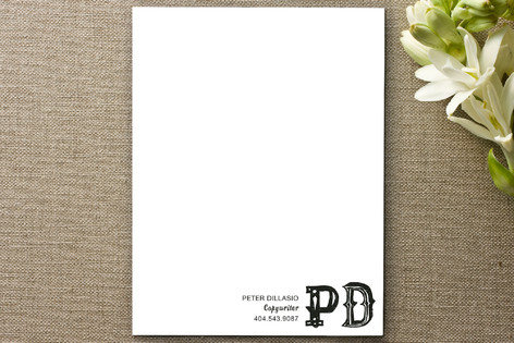 I Like to Write Business Stationery Cards