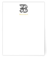 Initial Caps Business Stationery Cards