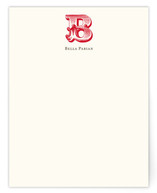 Initial Caps Business Stationery Cards