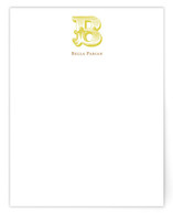 Initial Caps Business Stationery Cards