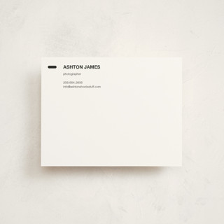 Manual Business Stationery Cards