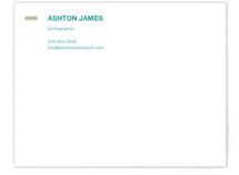 Manual Business Stationery Cards