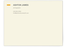 Manual Business Stationery Cards