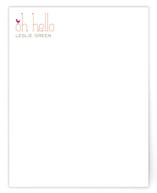 Oh Hello Birds Business Stationery Cards