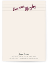 Piano Lessons Business Stationery Cards
