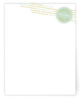 Round Stamp Business Stationery Cards