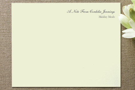 Spoon + Fork Business Stationery Cards