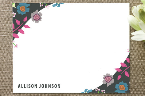 Wild Flowers Business Stationery Cards