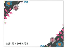Wild Flowers Business Stationery Cards