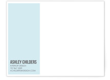 Citrus Chevron Business Stationery Cards