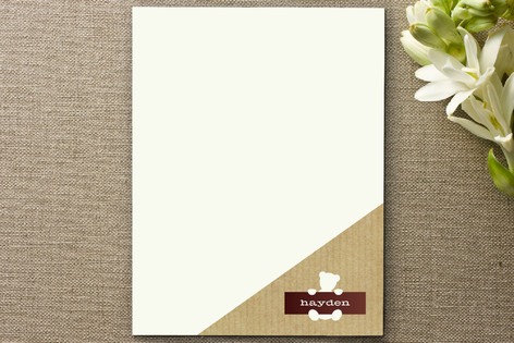 Fave Teddy Business Stationery Cards