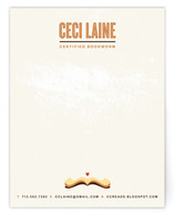 Open Book Business Stationery Cards