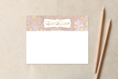 Vintage Bloom Business Stationery Cards