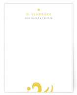 Walkin' the Dog Business Stationery Cards