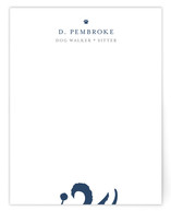 Walkin' the Dog Business Stationery Cards