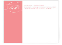 Bold Contact Business Stationery Cards