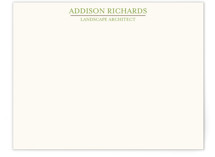 Botanic Business Stationery Cards