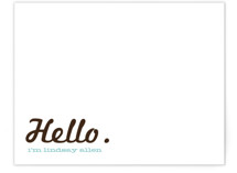 Call Me Business Stationery Cards