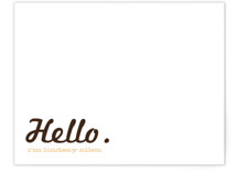 Call Me Business Stationery Cards