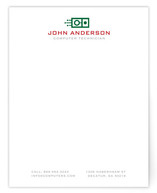 Circuit Board Business Stationery Cards