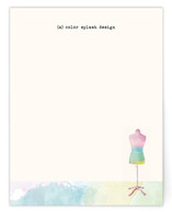 Color Splash Business Stationery Cards