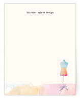 Color Splash Business Stationery Cards