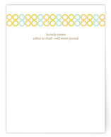 Colorful Impression Business Stationery Cards