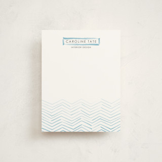 Herringbone Stroke Business Stationery Cards