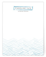 Herringbone Stroke Business Stationery Cards