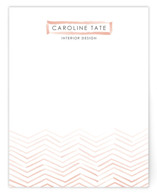 Herringbone Stroke Business Stationery Cards