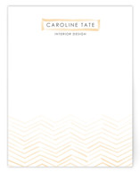 Herringbone Stroke Business Stationery Cards