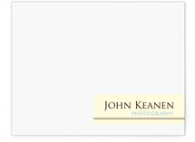 JK Photography Business Stationery Cards