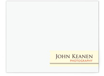 JK Photography Business Stationery Cards