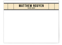 Just for Entertainment Business Stationery Cards