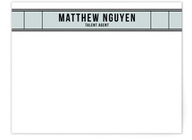 Just for Entertainment Business Stationery Cards