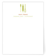 Personal Chef Business Stationery Cards