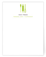 Personal Chef Business Stationery Cards