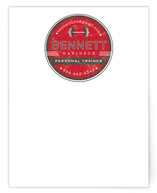 Personal Trainer Business Stationery Cards