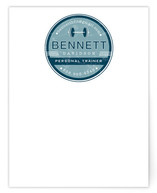 Personal Trainer Business Stationery Cards