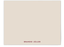 Savant Plaid Business Stationery Cards