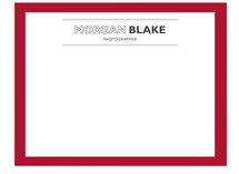 Simple Houndstooth Business Stationery Cards