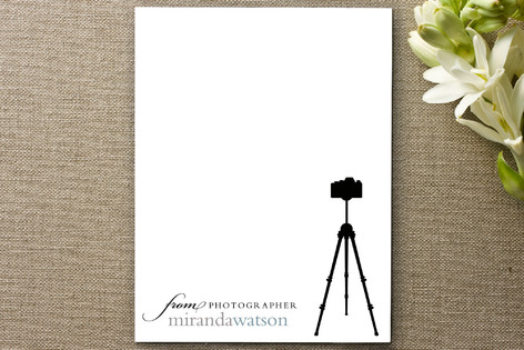 Tripod Business Stationery Cards