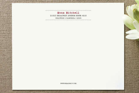 Vintage Hollywood Ticket Business Stationery Cards