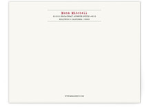 Vintage Hollywood Ticket Business Stationery Cards
