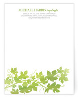 Watercolor Vineyard Business Stationery Cards