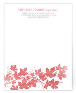 Watercolor Vineyard Business Stationery Cards