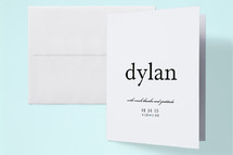 Birth Announcements Thank You Cards