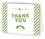 Vintage Label Birth Announcements Thank You Cards