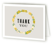 Sweet Wreath Birth Announcements Thank You Cards