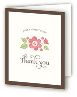Vintage Yellow Floral Birth Announcements Thank You Cards
